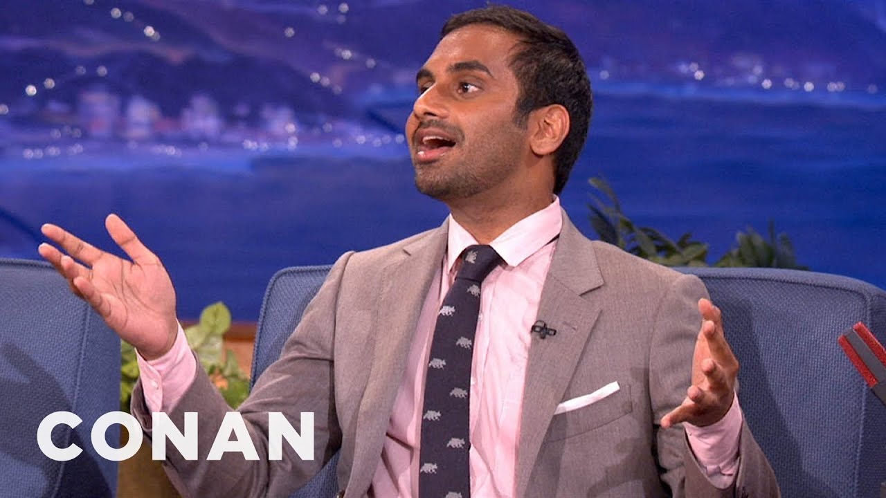 Aziz Ansari Is A Seal Karaoke Master | CONAN on TBS
