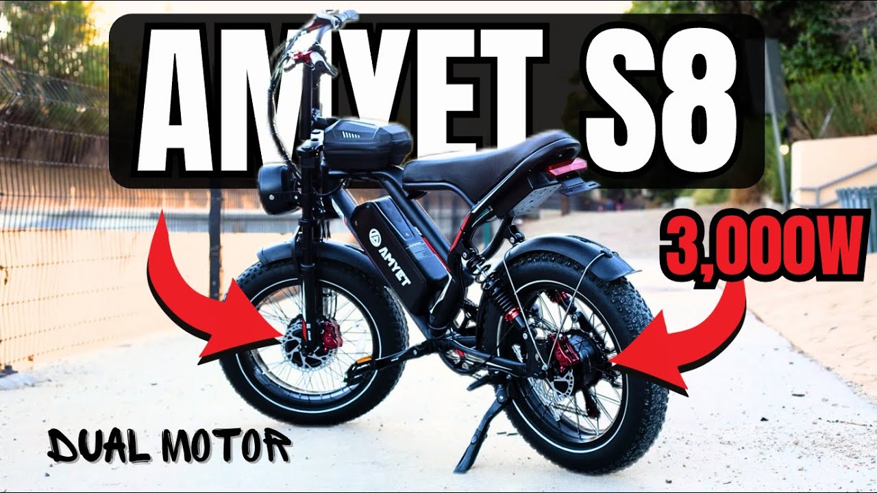 Amyet S8 Review | A Budget Dual Motor E-Bike with BIG POWER!