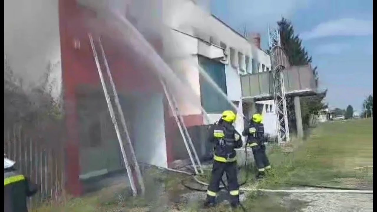 Tűz ütött ki egy évek óta zárva tartó szombathelyi irodaházban