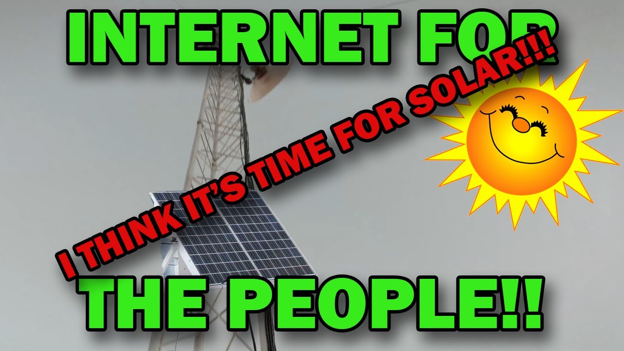 I think it's time to build a solar backup... - DIY Ubiquiti Internet Relay Pt.70