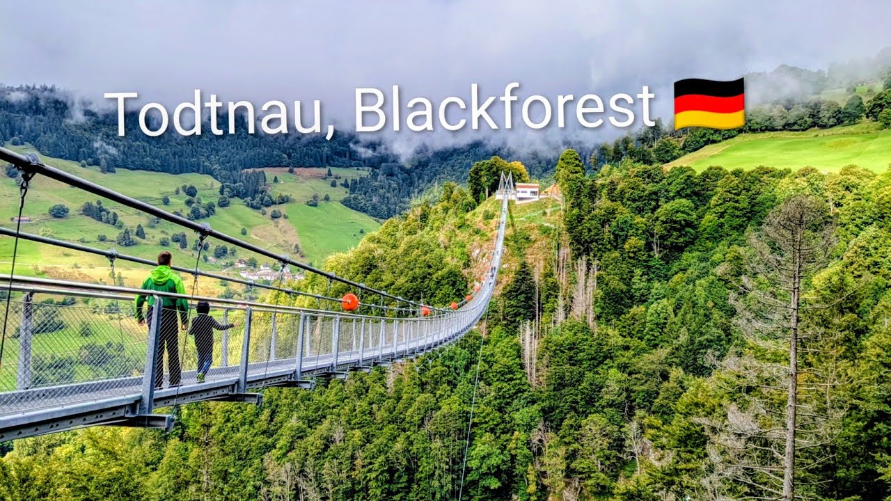 Todtnau Travel Guide | Waterfall Hike, H&auml;ngebr&uuml;cke, Rodelbahn Fun #todtnau #blackforest #schwarzwald