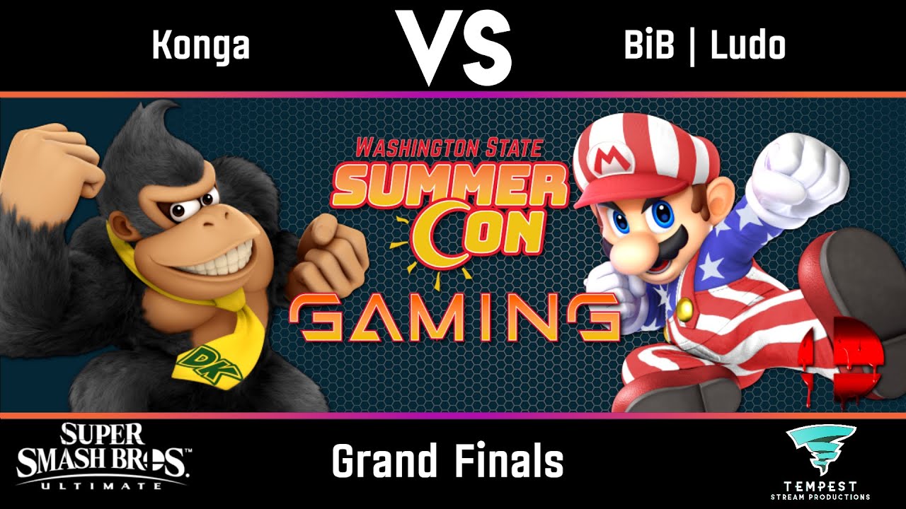 Konga (Donkey Kong) vs BiB | Ludo (Mario) - Grand Finals - WA SummerCon 2023