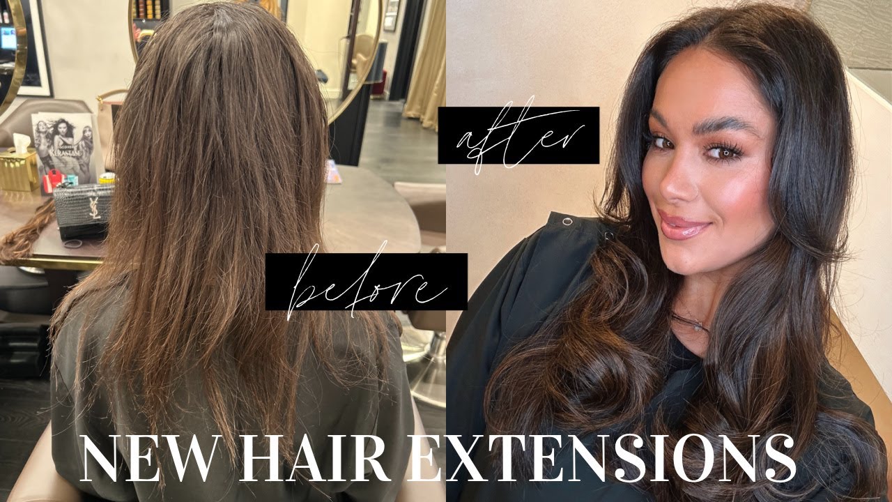 GREAT LENGTHS HAIR EXTENSIONS & TESTING NEW MAKEUP | Beauty's Big Sister