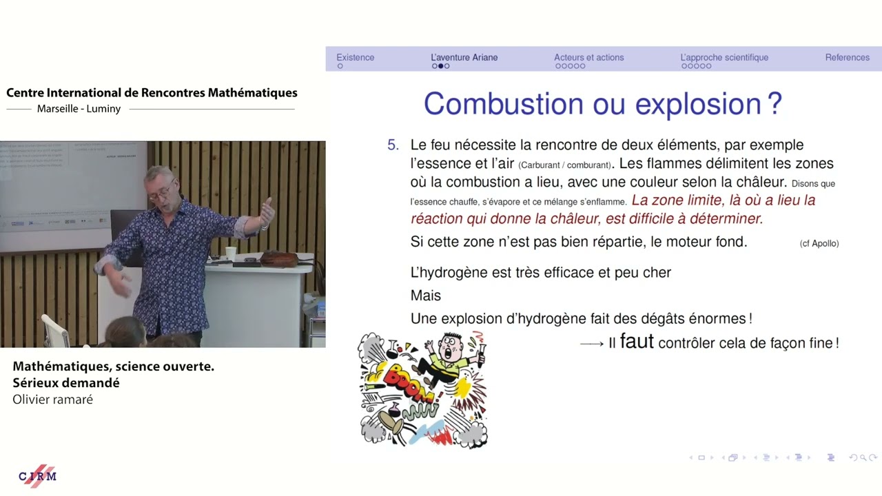 Olivier Ramaré : Mathématiques, science ouverte. Sérieux demandé.