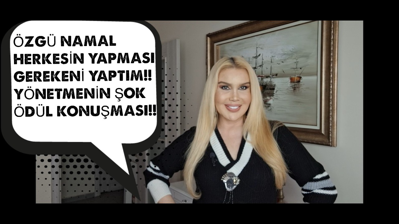 Özgü Namal Herkesin Yapması Gerekeni Yaptım!!!! BERLİNDE TARİHi BAŞARI!! YÖNETMENDEN ŞOK KONUŞMA!!