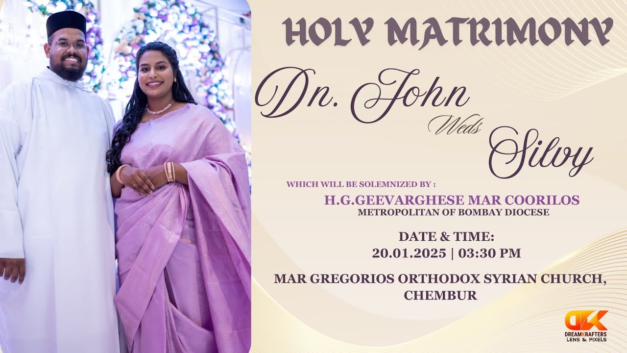 Holy Matrimony || Dn. John & Silvy