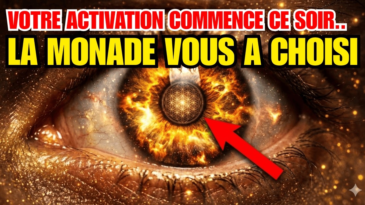 La Monade vous a choisi — Si vous voyez ceci, votre activation commence ce soir.