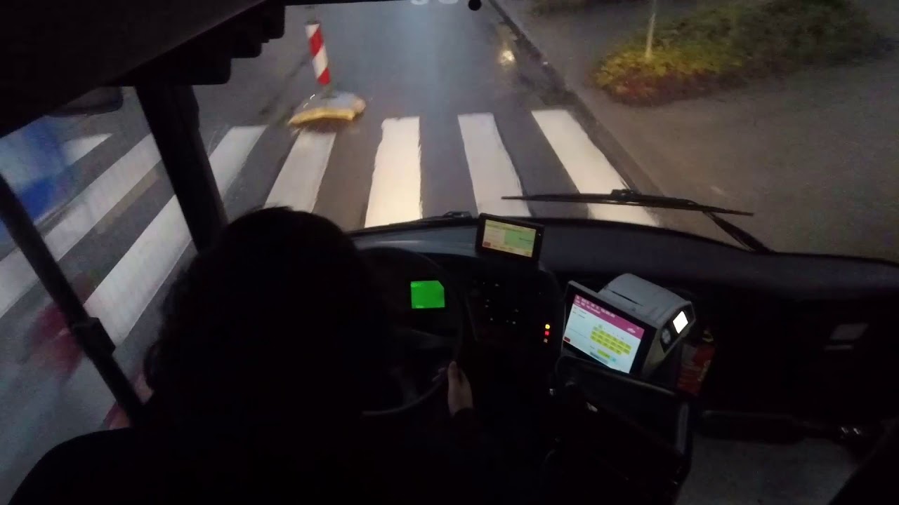Mitfahrt Linie 52 Albtalbahnhof - Dammerstock | Solaris Urbino 12 III