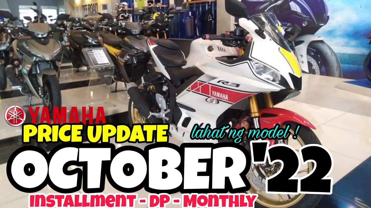 Pinaka Kompletong Presyo ng Yamaha Motorcycle, SRP , Cash payment , Installment ,Min DP, Monthly