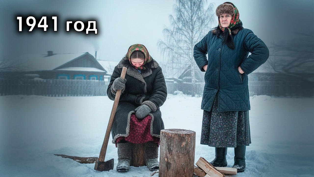 Свекровь ненавидела невестку-артистку, пока не увидела, как та молча рубит дрова в мороз.