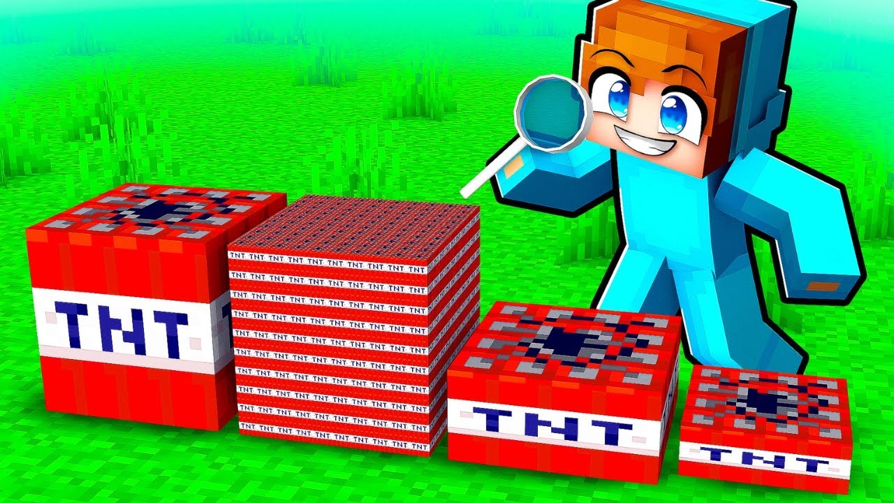 Alla Minecraft TNT Experiment i En Video!