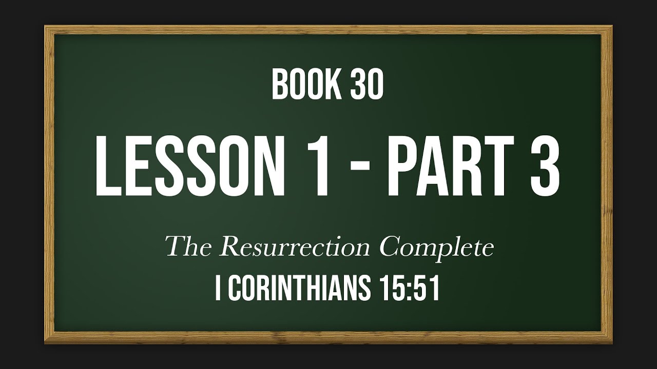 Les Feldick - 30-1-3 - Through the Bible Program #9731