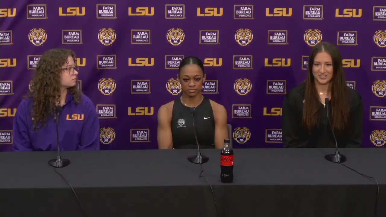 Gymnastics Week 8 Presser (Feb. 16, 2026)