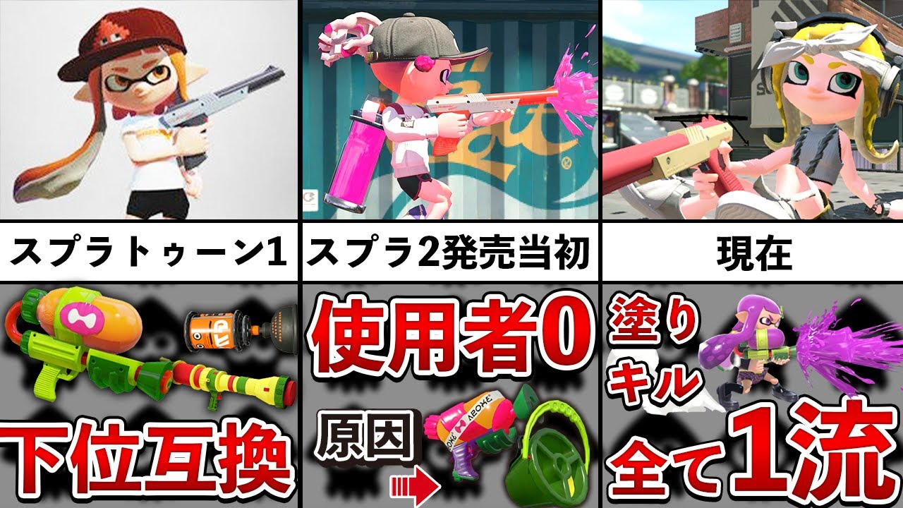 実は苦労人!?  N₋ZAPの歴史をスプラ1から追ってみた！【スプラトゥーン2】