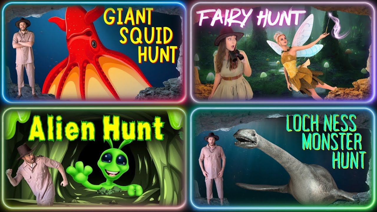 Bear Hunt Compilation | Bear Hunt | Nursery Rhymes | Videos for Children | Brain Break 