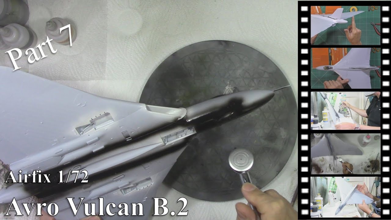 Airfix 172 Vulcan Video build Part 7