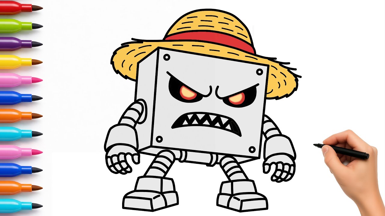 Como Desenhar a Lilalo Logan - Brainrot Italianos