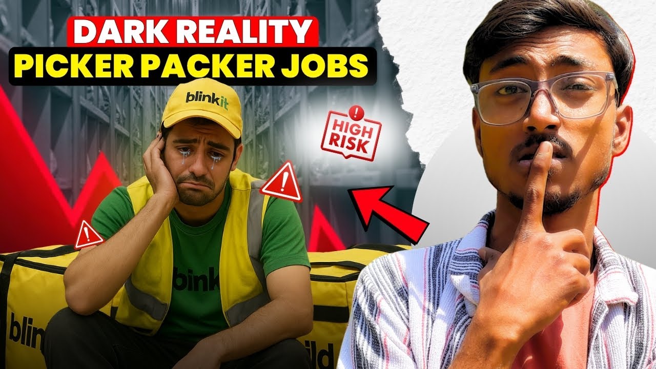 Dark Reality of Picker Packer Jobs in India | Unfiltered Truth of Warehouse Life