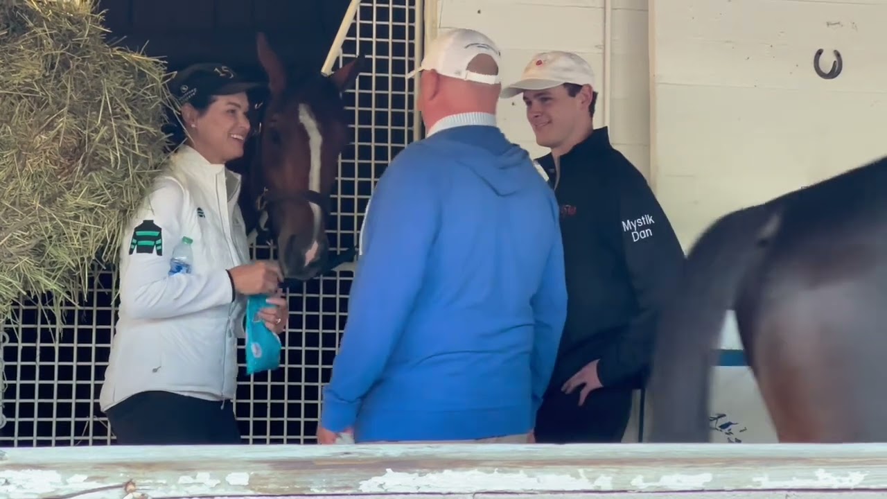 Take a look at Mystik Dan the morning after he won the 150th KY Derby