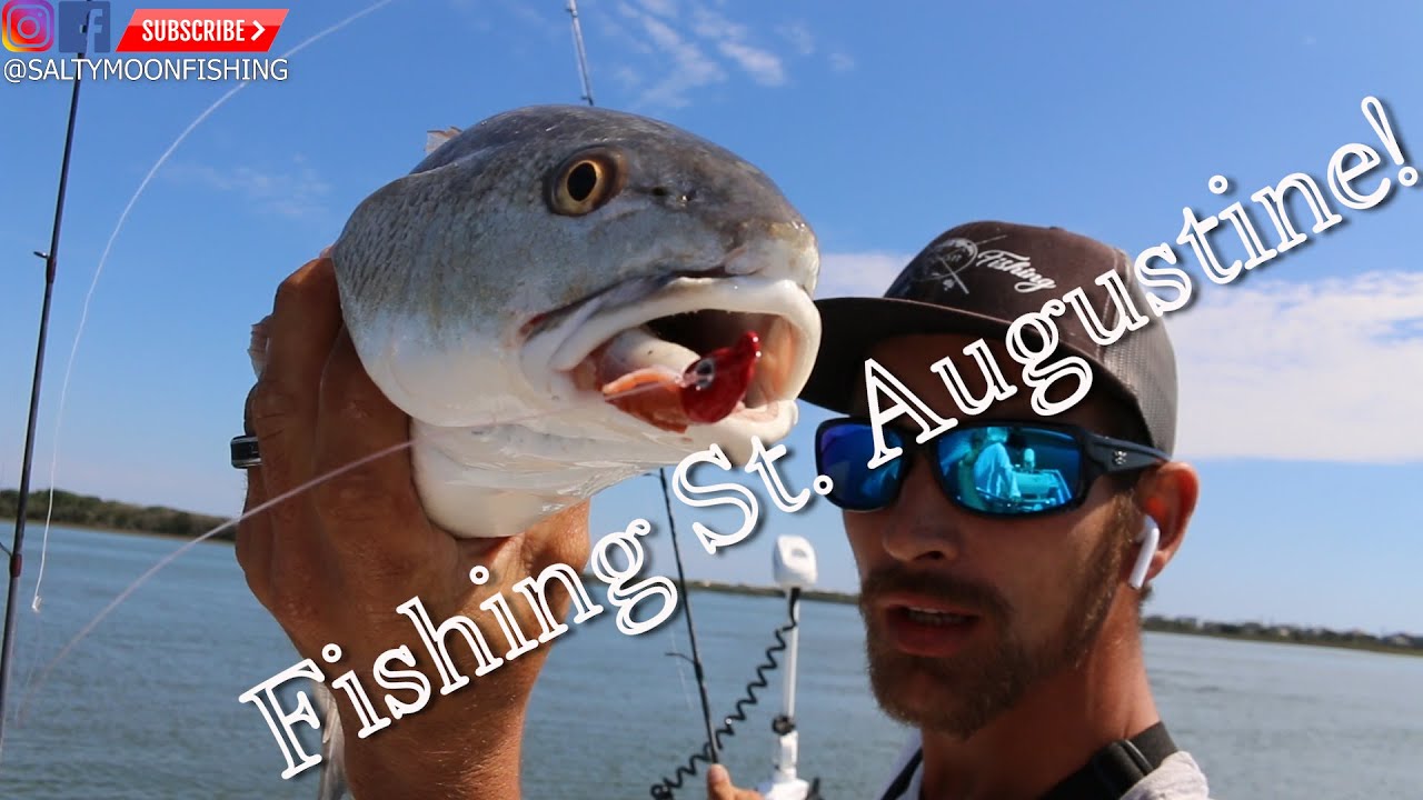 Fishing St Augustine FL.  Redfish, Trout, Flounder, Black Drum and more!