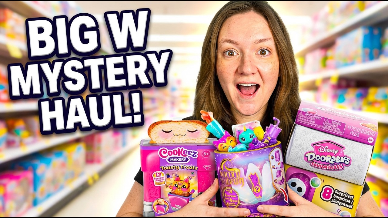 Opening Surprise Blind Boxes | Big W Shopping Haul