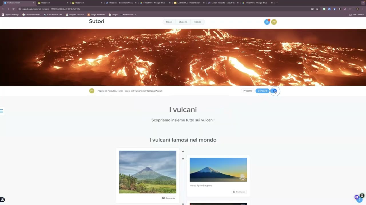 3 attività in classe su Sutori