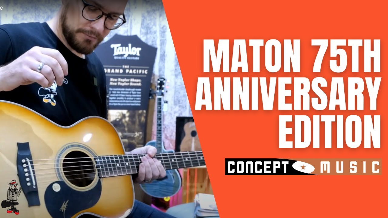 Maton 75th Anniversary Edition | Concept Music