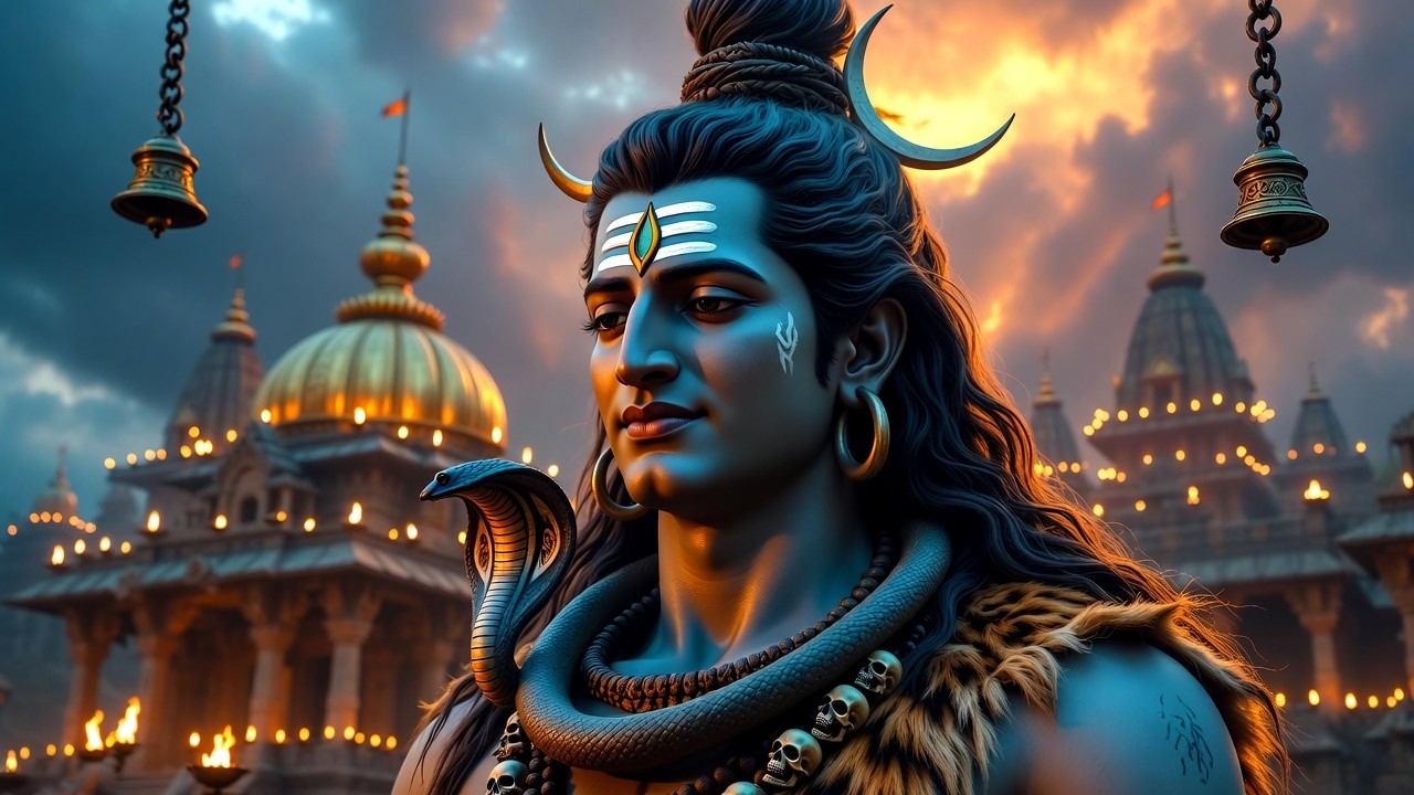 🔴 LIVE Rudra Namakam | Sri Rudram Namakam Full Chant | Divine Shiva Blessings