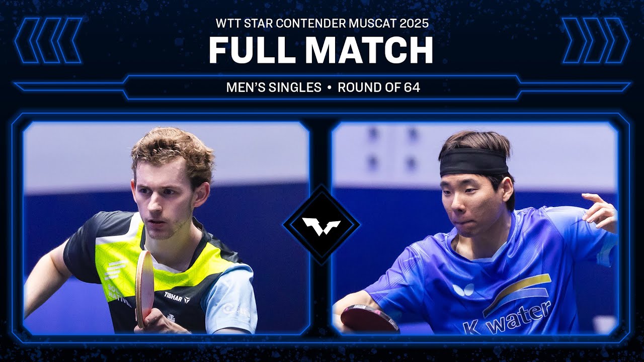 FULL MATCH | Cedric Meissner vs Kim Minhyeok | MS R64 | #WTTMuscat 2025