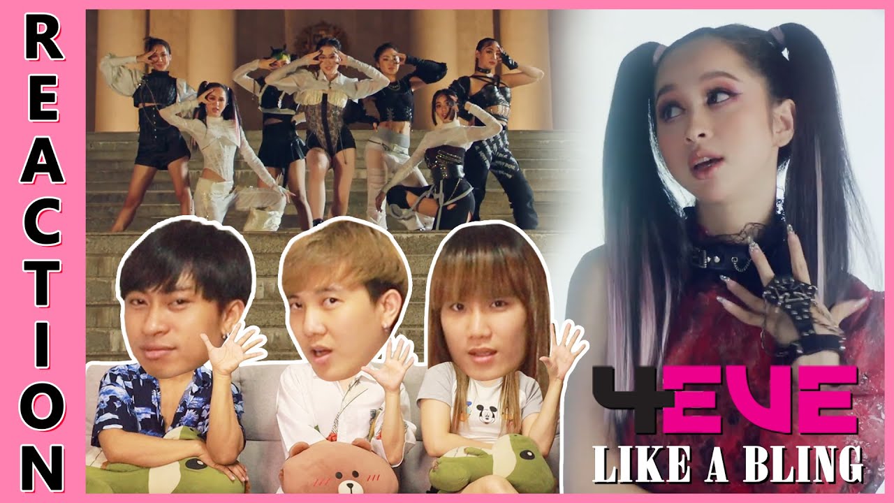 [REACTION] 4EVE - LIKE A BLING (Prod. by BOTCASH) - OFFICIAL M/V | IPOND TV