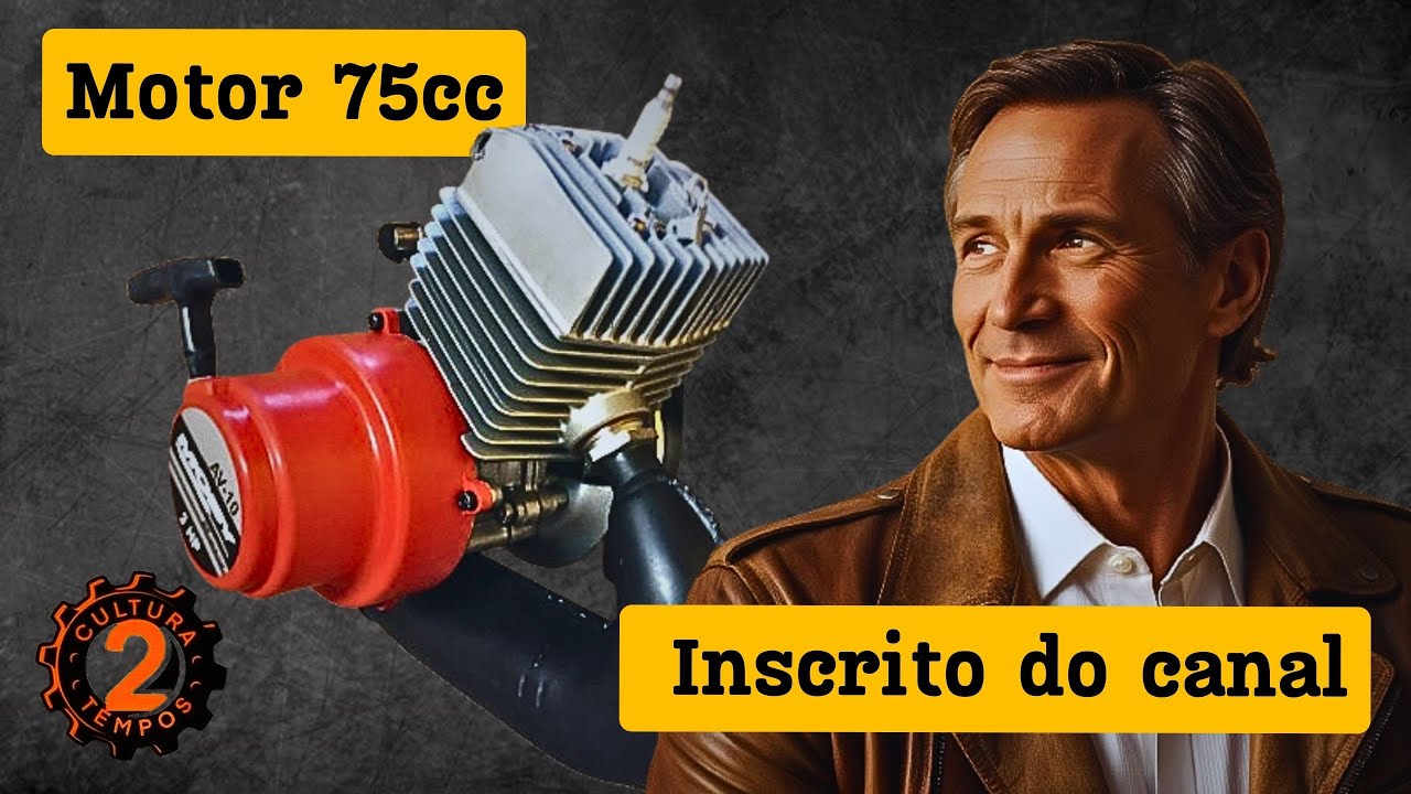 Revelando o Segredo do Motor 75cc da Mobilete — Potência e Desempenho na Prática!
