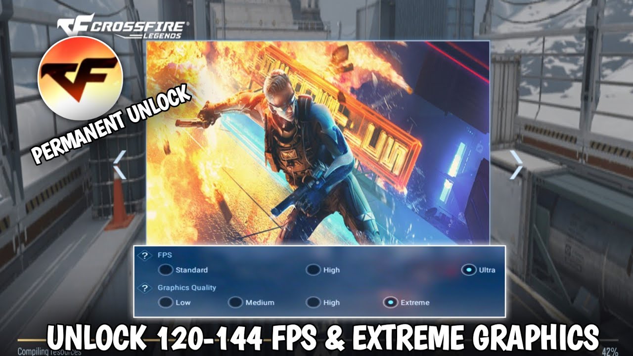 КАК РАЗБЛОКИРОВАТЬ CROSSFIRE LEGENDS С МАКСИМАЛЬНОЙ ЭКСТРЕМАЛЬНОЙ ГРАФИКОЙ И 120 FPS В РЕЖИМЕ ROO...