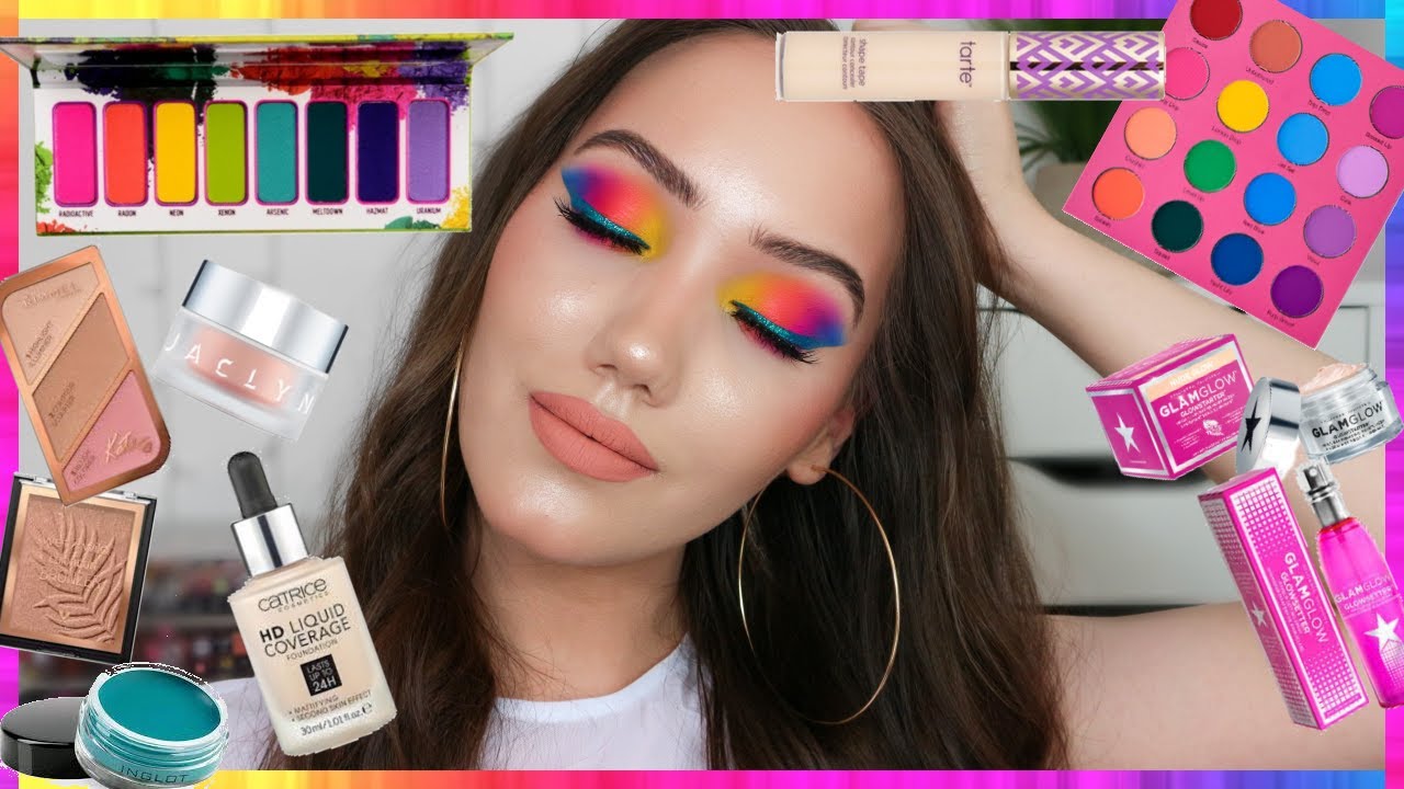RAINBOW MAKEUP TUTORIAL ... kind of, it doesn't suit me 😫 | MAKEMEUPMISSA