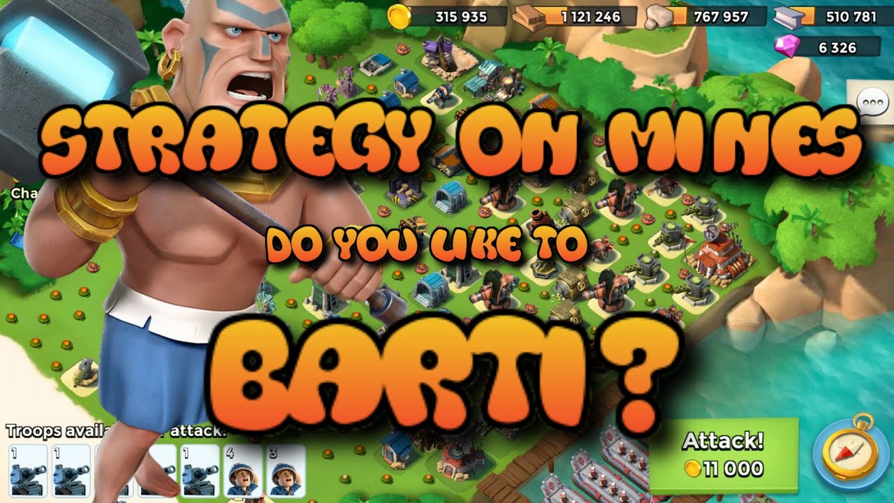 Boom Beach | Artility and Barrage Strategy