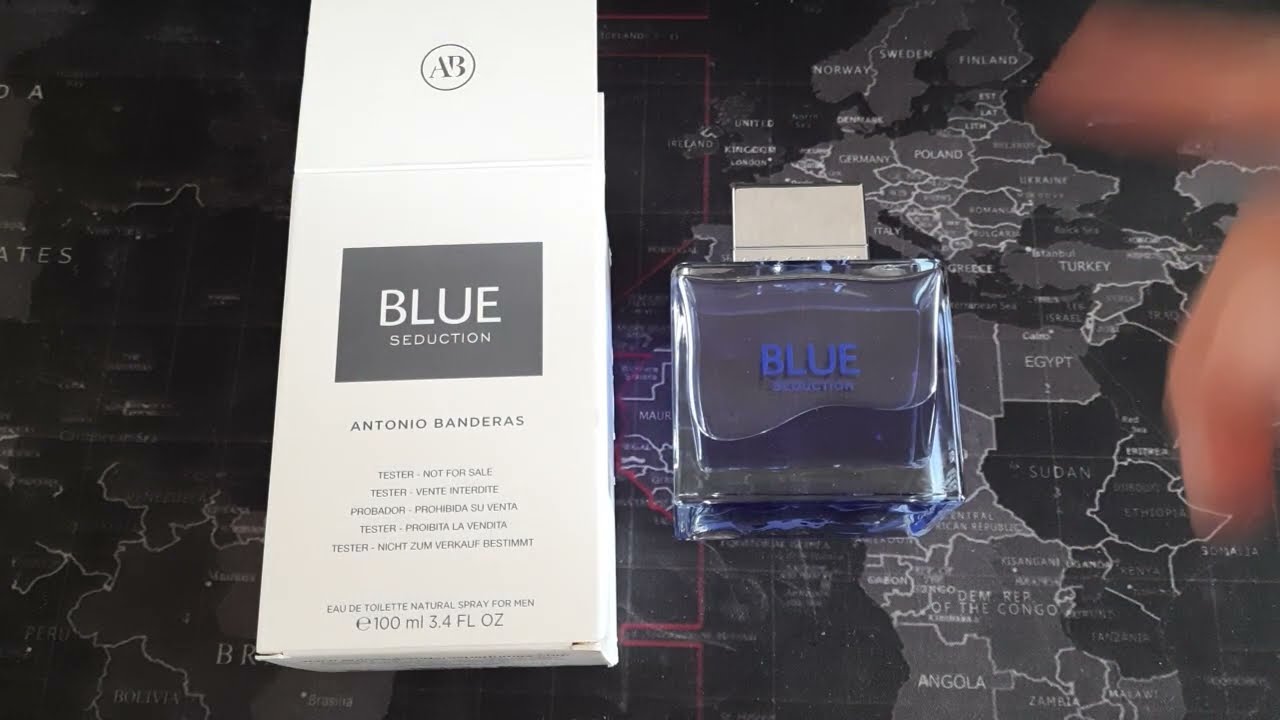 Unboxing Anotnio Banderas Blue Seduction. Olivier Cresp. Aromatyczny zapach na lato, morski, slodki