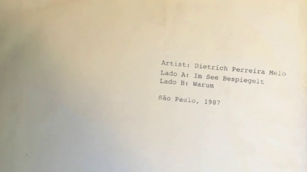 Dietrich Perreira Melo - Im See Bespiegelt