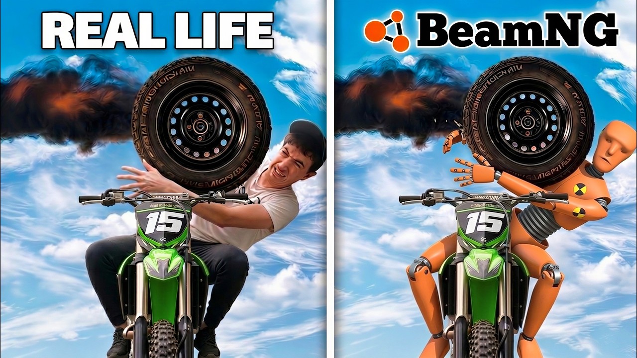 BeamNG But I Felt Every Crash!😱🔥(Real) #9
