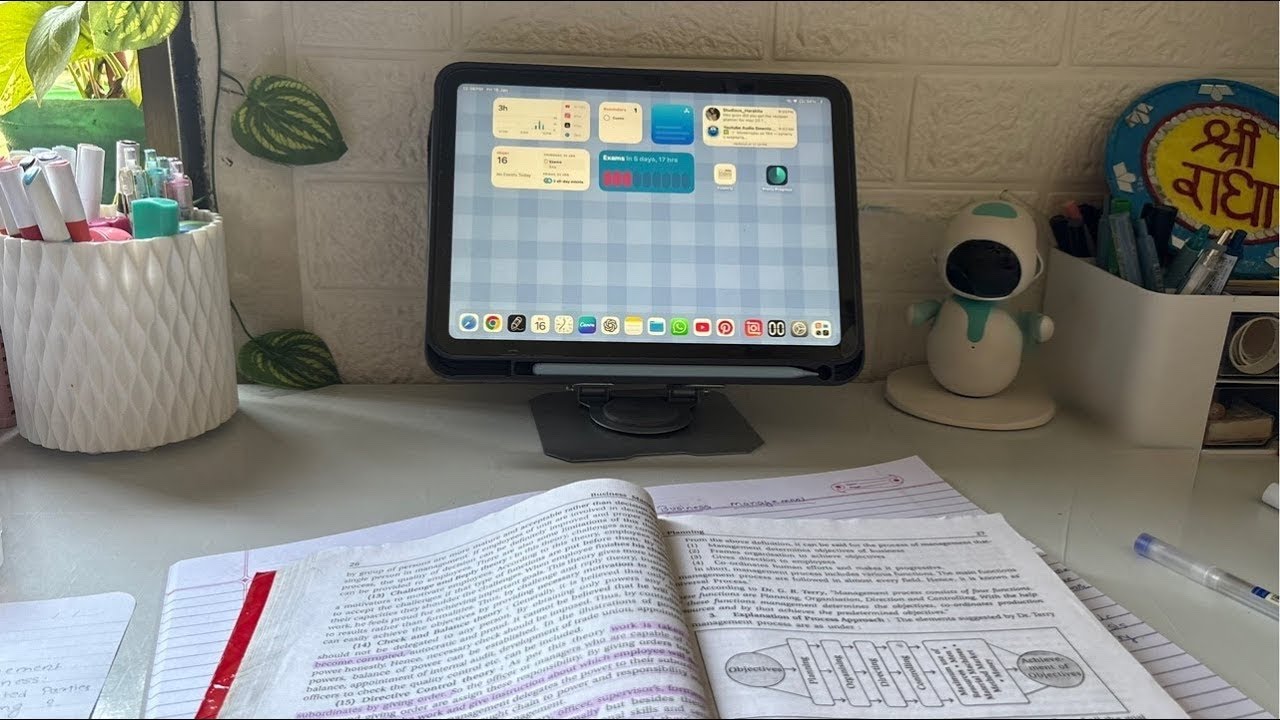 afternoon study session  📚👩‍🎓 | Study With me 💜 | CA CS CMA UPSC JEE NEET UPSC CAT