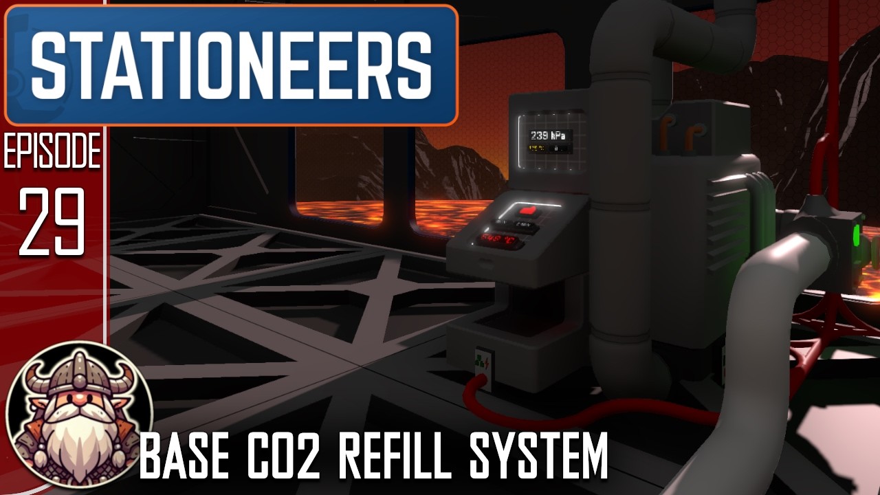 Base CO2 Refill System - S2 E29 ║ Stationeers