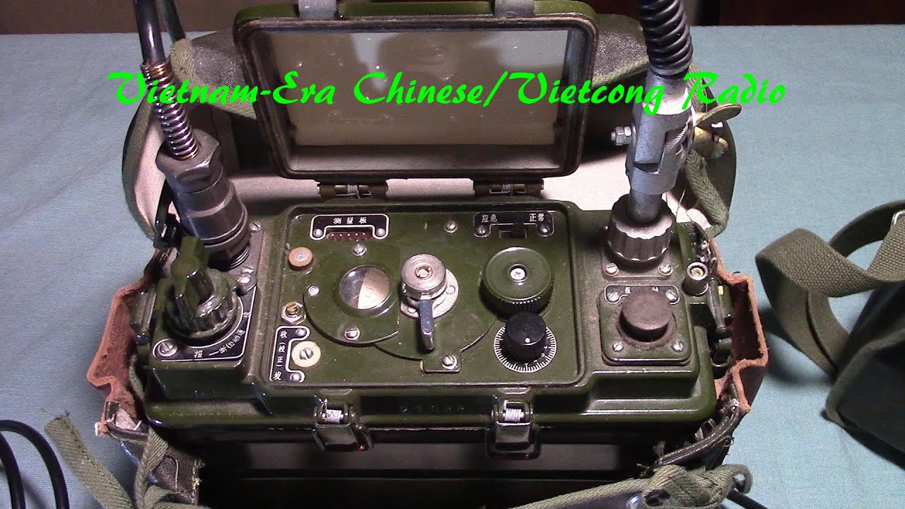 AirWaves Episode 7:  Vietnam Era Model 884 FM VHF Chinese Military Radio