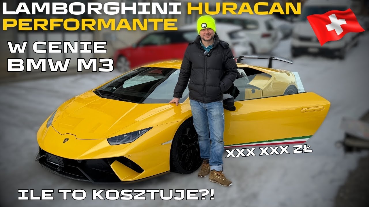 Po co Ci BMW M3? - za te kasę kup Lamborghini Huracan Performante! Szwajcaria!