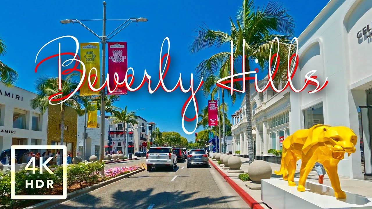 Beverly Hills Ultimate Drive &ndash; Complete City Tour in 4K HDR