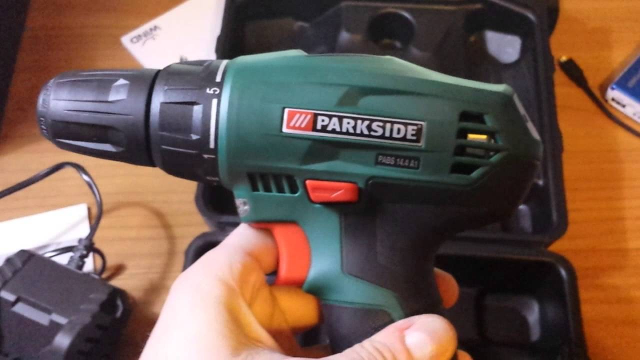 Parkside Cordless Drill 14.4V 1.3Ah Unboxing