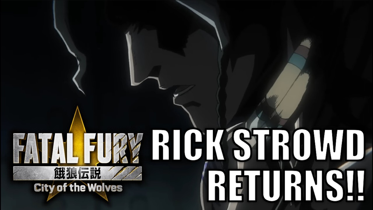 Rick Strowd IS BACK for Season 3 of Fatal Fury: City of the Wolves (COTW)