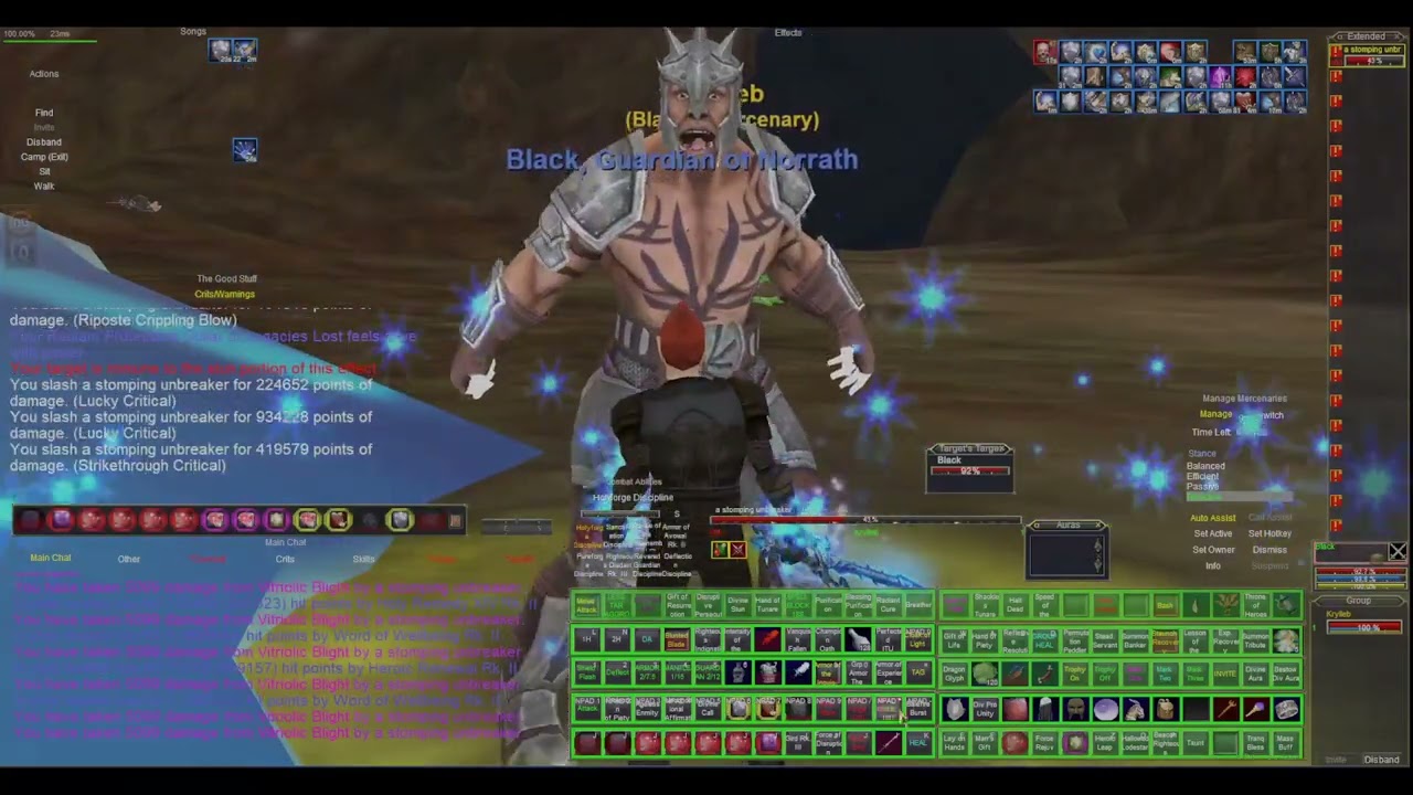 EverQuest 125 Paladin in Shattering of Ro Beta, Zone The Candlemaker's Workshop