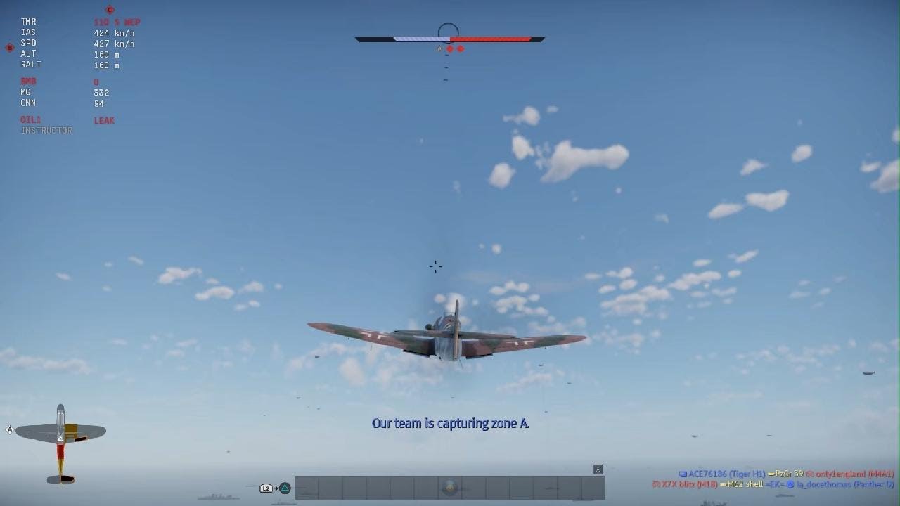 When you are Retarred, you crash the nuke plane