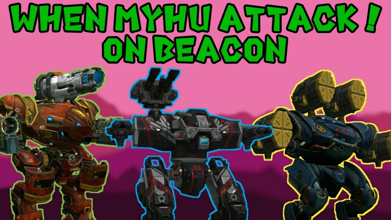 Khi MyHu Tấn C&ocirc;ng V&agrave;o Cột Mốc Team Bạn - WR Gameplay War Robots Việt Nam