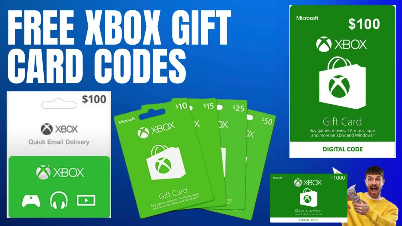 Free Xbox Gift Card Codes 2026 = How to Get Free Xbox Gift Cards