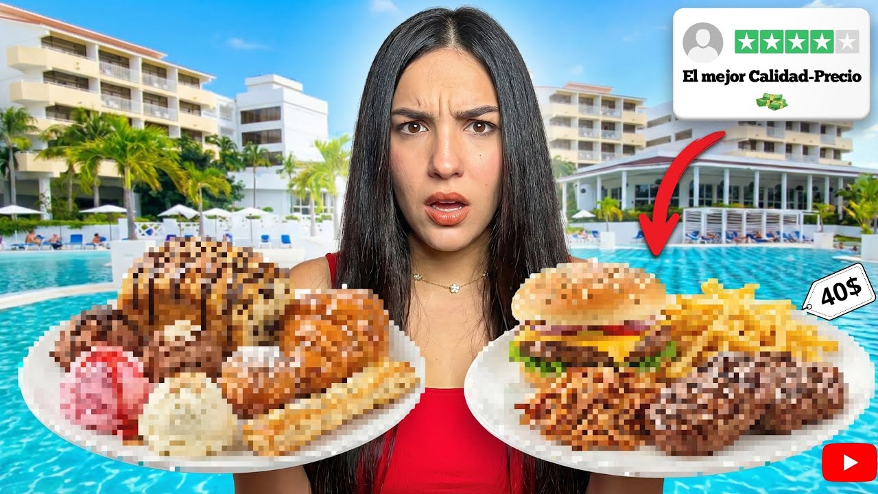 Así está la comida en el hotel más "económico " de Meliá | vale la pena? 🏨🌊