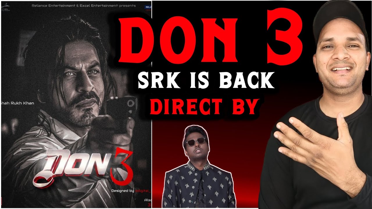 Don 3 Shahrukh Khan Return Big Update | Don 3 Direct By Atlee Kumar? | Don 3 Srk Update | Don 3 News